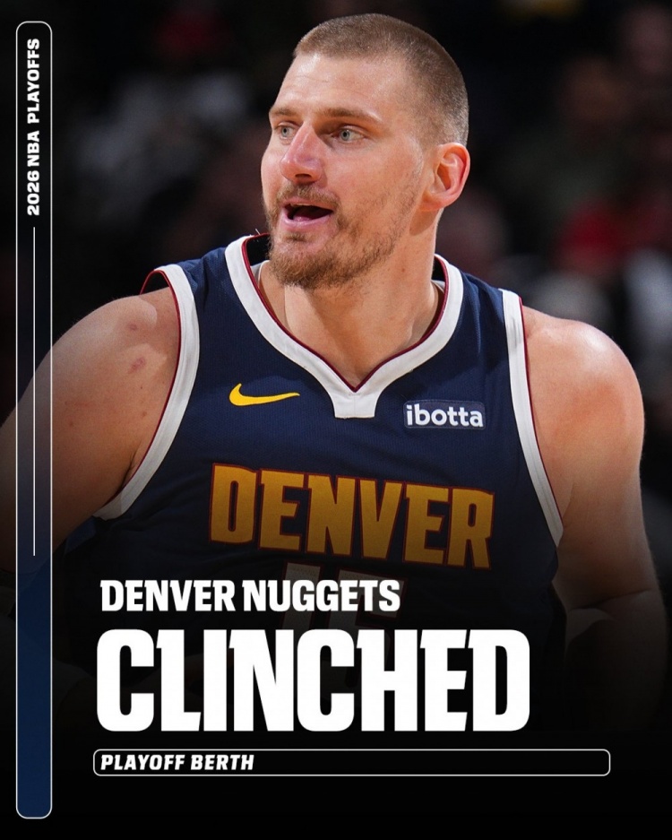 博彩平台-收到魔术的礼物!太阳输球 西部第四的掘金正式锁定季后赛席位!